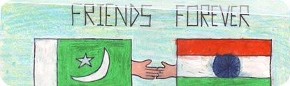 Children's Artwork - India and Pakistan